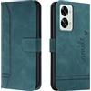 Bravoday Cover per OnePlus Nord 2T, Flip Custodia in Pelle PU Portafoglio Custodia per OnePlus Nord 2T, con Slot per Schede, Verde