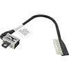 JINTAI Connettore Alimentazione Carica DC Power Jack DC Power DockSocket Cavo per dell Inspiron 15 3525 P112F006 3515 3405 3501 P90F005 3505 5593 5594 Vostro 3501 3500 4VP7C 04VP7C (9.9CM)