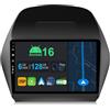 YUNTX 10.1 pollici Android 14 Autoradio per Hyundai Tucson IX35 2010-2015 | Octa Core | 6GB 128GB | Integrato 4G LTE | CarPlay&Android Auto | DSP | DAB | HDMI | Dual Band WIFI