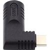 cablecc 5.5x2.1mm Ingresso DC Jack a Type-C USB-C Spina di alimentazione Adattatore angolato a 90 gradi per laptop Tablet telefono