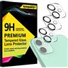 4youquality Confezione da 3 pellicole protettive per obiettivo della fotocamera per iPhone 11 (6,1) e iPhone 12 Mini (5,4), vetro temperato 9H, [LifetimeSupport] [Case-friendly] [Antigraffio] [Non