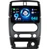 MISONDA Autoradio Android da 9 pollici per Suzuki Jimny 2007-2012 - Telecamera di backup GRATUITA - 2G + 64G - Supporto DAB Controllo del volante 4G WiFi BT5.0 Carplay Android Auto GPS