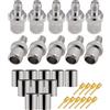 Vecys 10 PCS SMA Connettori SMA Femmina Connettore a Crimpare per RG8 VLMR400 RG213 RF Coassiale Cavo