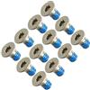 JINTAI Suyitai Viti per Targhetta ACCS e 12 pz Sostituzione del Coperchio Inferiore per dell XPS 9343 9350 9360 7590 9550 9560 9570 Precision 5510 5520 5530 5540
