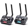TIMBOOTECH HDMI Wireless Video Trasmettitore e Ricevitore Pro - Fino a 6 RXs, 400M supporta HDMI Loopout/Schermo OLED/Canale intelligente, per Multi- Fotografia, Laptop, TV, Monitor, Proiettore