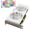 Ouitble Scheda Grafica da Gioco Dual Radeon RX580 8G GDDR5, 256 Bit GPU PCI Express 3.0 × 16 per PC Gaming con 3 DP, 1 Interfaccia Multimediale HD