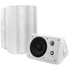 STUDIOFINIX 6.5 Pollici 400 Watt Interno/Esterno Patio Esterno Bluetooth Altoparlanti Montaggio A Parete Impermeabile Resistente alle intemperie per Patio Garage Casa Esterna (Bianco)