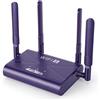 Yosoo Health Gear Router Wifi 6, 4G Wireless LTE Router con Slot SIM, 300Mbps 4 Antenne Multi Banda Supporto 32 Dispositivi, Velocità di Rete, per Famiglie Uffici Campeggio Viaggi
