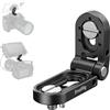 SMALLRIG Mini piastra pieghevole a forma di L con vite da 0,6 cm - 20 e perno rimovibile