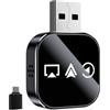 Girihe Adattatore wireless 3 in 1 per Carplay, Smart Mirror Link, adattatore USB per Android con cavo da Carplay a Plug and Play wireless B, adattatori auto con WiFi 2.4/5 GHz e Bluetooth 5.0