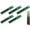 TECNOIOT 5 pièces 1S 15A 3.7V Li-Ion Lithium Lion 18650 Carte de Protection de batterie BMS PCM + 5 pièces Bande de Nickel