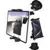 LYFPOOM Supporto Tablet Cruscotto Auto - [Doppia Testa a Sfera in Metallo], Supporto Tablet Ventosa Parabrezza Camion per iPad Pro/Air/Mini, Galaxy, Lenovo, iPhone, Telefono da 4-12,9