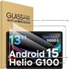 NUCNOK 2 Pezzi Vetro Temperato per Doogee Tab E3 Pro (13 Pollici),Durezza 9H,HD Schermo Pellicola Protettiva,Anti Graffio,Anti-Impronte,Senza Bolle
