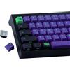 JakeTsai Keycap PBT, 139 tasti a sublimazione del colore, profilo ciliegio, incisi lateralmente, set di keycap Giapponesi Trasparenti per Switch Cherry MX layout ASIN/ISO Tastiere Meccaniche