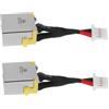 ECSiNG 2 Pezzi Porta Jack Di Alimentazione CC Compatibile Con Acer Aspire 3 A315-42 A315-42G A315-54 A315-54K A315-56 A315-56-53E3 OE DC301015G00 DC301015H00 DC301015C00 50.HEEN2.005 50.HF8N2.003
