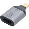 chenyang Mini DP DisplayPort Sorgente Ingresso Maschio a HDMI Sink Output Femmina Displays 4K @ 60hz Ultra HD Converter Adapter per Laptop Mac