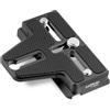 Leftfoto Piastra di base estesa a sgancio rapido per DJI RS2/RSC2/RS3/RS3-PRO/RS3 RS 4/RS 4 Pro Cimbal, Arca-Type standard, con viti da 1/4 3/8 (versione di allungamento)