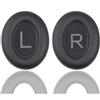 INF Cuscinetti auricolari per cuffie Bose QuietComfort 45 cuscinetti di ricambio neri 1 paio