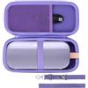 Lebakort Duro Viaggio Caso Custodia per Bose SoundLink Flex (2a Gen) Diffusore Portatile Bluetooth Diffusore Wireless Impermeabile per Esterni (Viola)