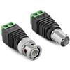 Poppstar Spinotti BNC (set adattatori BNC con 5 pezzi spina BNC / 5 pezzi presa BNC su morsettiera a 2-pin) connettori BNC cavo coassiale per cavi video, telecamere TVCC