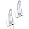 zoyuzan Adattatore da USB C a Jack Cuffie da 3,5 mm (confezione da 2) per Apple per iPhone 15 Pro Max per iPad Air Mini6 Compatibile con adattatore Samsung Tipo C Audio Cavo AUX Microfono Dongle DAC Accessori