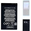 HIGHAKKU Batteria di ricambio BL-4U compatibile con No-kia 301, 3120C, 500, 515, 5250, 5330, 5530, 6600, 8800, C5, E75, Asha 210