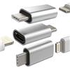 zoyuzan Cavo di ricarica da per Lightning femmina a USB C maschio (confezione da 3) compatibile con Samsung Galaxy Note S9 S10 S22 S21 S23 Ultra Z Flip Plus per iPad Pro Air4 per Apple iPhone 16 15 pro max