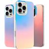 LONLI Hue - Custodia per iPhone 16 Pro - Custodia Olografica Iridescente con [4 Angoli Ammortizzati Airbag] - Carina, Unica ed Estetica, Cover Antishock per Donne e Ragazze