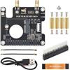 Waveshare PCIe to M.2 E Key HAT, Compatible with Raspberry Pi 5, Support Various NGFF (M.2 E Key) Wireless NIC, Supports USB Bluetooth Connection and HAT+ Standard, Raspberry Pi 5 PCIe HAT