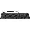 ASHATA Tastiera Araba USB Cablata, 104 Tasti Tastiera Ultra Sottile Full Size con Tastierino Numerico per Computer Desktop Laptop,