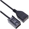 Keple Adattatore Cavo USB Interfaccia Audio Porta USB Stereo Per Autoradio USB Per Chiavetta USB Memory Stick O File Musicali WMA per Auto/Automobile/Car/Cars