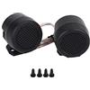 Headerbs Tweeter per Auto 12V 500W - 2 Pezzi Altoparlante Tondo Super Potente