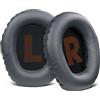 SOULWIT Cuscinetti di Ricambio Professionali per JBL Quantum 100/100X/100P/100M2 (Q100/Q100X/Q100P/Q100M2), Quantum 350 (Q350) Cuffie, Padiglioni Auricolari con Schiuma ad Alta Densità, Pelle Proteica