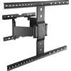 Poppstar staffa TV 37-80 pollici da parete extra forte, girevole ed estendibile, per schermi piatti e curved fino a 50 kg (VESA 200x200-600x400)