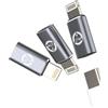 Kefiany Adattatore USB C Femmina A Lightning Maschio(Set di 3)Tipo C 27W Veloce Caricabatterie Cavo Adattatore Per IPhone14 13 Pro Per IPad Presa Connettore Ricarica Certificato Per Apple MFI Telefono Portabl