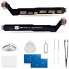 ExtKry Connettore di Ricarica Sostituzione per OnePlus Nord 2 5G/Nord 2T Caricatore Port di Ricarica Porta Caricabatterie Microfono Jack Audio + Kit di Riparazione
