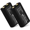 CELLONIC 2x Batteria compatibile con 3M 14430, PL200