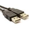 Dragon Trading Cavo da USB a USB, USB 3.0 maschio a maschio tipo A per trasferimento dati compatibile con hard disk, laptop, lettore DVD, TV, hub USB 3.0, monitor, fotocamera, set up box e altro ancora 1,5 m