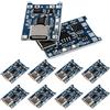 VISSQH 10 pcs Tipo-C USB 18650 modulo caricabatteria al litio, modulo di carica 5V 1A 18650, con doppia funzione di protezione