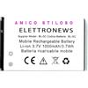 Generico Batteria per Brondi Amico Stiloso, capacità 1000mAh, prestazioni pari all'originale, batteria compatibile con il modello Amico Stiloso BL-5C