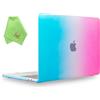 UESWILL Compatibile con MacBook Pro 13 M1 M2 Case 2024 2023 2022-2016 Modello A2338 A2289 A2251 A2159 A1989 A1706 A1708, con USB-C Touch Bar, custodia rigida opaca, arcobaleno