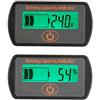 DollaTek 2Pcs LY7S 12-60V Voltmetro Batteria Batteria al litio Piombo-acido Display digitale LCD Voltmetro CC Testa