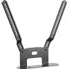 RICOO Supporto per Soundbar LH061 Sound bar bracket Compatibile con Sonos Beam Soundbar Carico fino a 5 kg Montaggio a Doppio Foro Gestionale Cavi Incluso 142 x 345 x 518 mm Nero