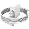 Superer 65 W USB-C Caricatore Compatibile con Samsung Galaxy Book Pro 360 7 9 Pro Pen NP950QDB NP930QDB NP950XDB NP935QDC 15,6 e 13,3, Compatibile con Galaxy Book 2 3 4 5 360 per Computer Portatile