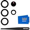 MMOBIEL Lente Vetro Camera Posteriore di Ricambio Compatibile con Samsung Galaxy S24 Ultra - Include Adesivo Biadesivo, Pinzetta e Panno