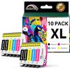 colorfly Cartucce Compatibili per E603XL per Expression Home XP-2100 | XP-2150 XP-4155 XP-4105 XP-3150 XP-2155 XP 3100 XP 4100 XP 4150 Workforce WF-2810 WF-2830 WF-2835 WF-2850