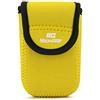 MegaGear Olympus Tough TG-6, TG-5, TG-4, TG-870, TG-860 Case di fotocamera in neoprene Ultra Light, con Carabiner - Giallo