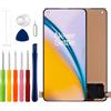 Duotipa Display TFT da 6,43 Compatibile con 1+ Nord 2 5G /Nord CE 5G /Oppo Find X3 Lite (Nero Senza Cornice), Display LCD Touch Screen Digitizer Montaggio con Kit di Strumenti di Riparazione (No
