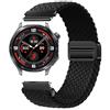 GIOPUEY Cinturini Compatibile con Oppo Watch X2, Cinturino in Morbido Nylon Intrecciato [Unisex] [Traspirante] - Black