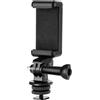 NEEWER Portatelefono Adattatore per Attacco Hot Shoe Compatibile con GoPro Hero 12 11 10 DJI OSMO Action 4 3 2 Action Cam iPhone 15 Pro Max 14 13 Pro Samsung S23, Fissaggio su DSLR o Luce Anulare